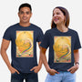 Lovers Of Ooo Tarot-Unisex-Basic-Tee-grevalra