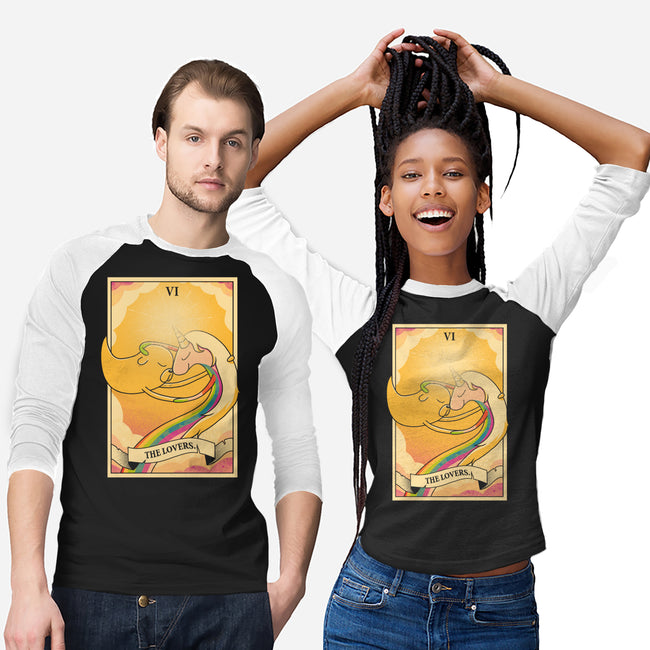 Lovers Of Ooo Tarot-Unisex-Baseball-Tee-grevalra
