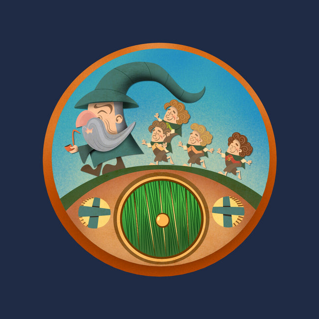 The Road Goes On-None-Glossy-Sticker-DrawnByBryan