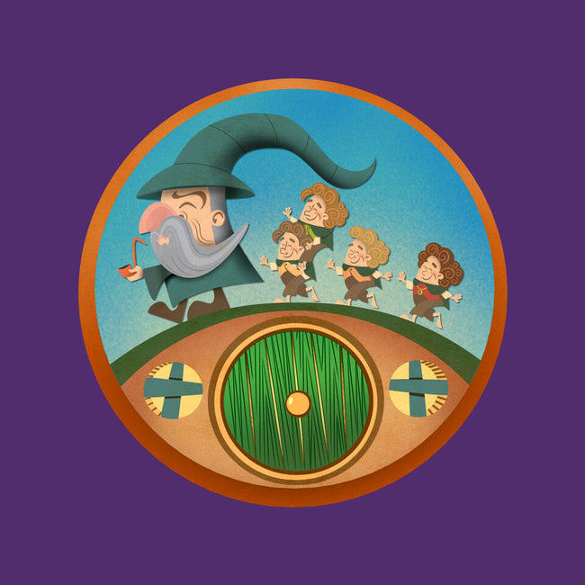 The Road Goes On-None-Drawstring-Bag-DrawnByBryan