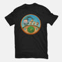 The Road Goes On-Womens-Basic-Tee-DrawnByBryan