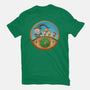 The Road Goes On-Womens-Basic-Tee-DrawnByBryan