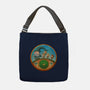 The Road Goes On-None-Adjustable Tote-Bag-DrawnByBryan
