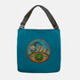 The Road Goes On-None-Adjustable Tote-Bag-DrawnByBryan