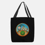 The Road Goes On-None-Basic Tote-Bag-DrawnByBryan