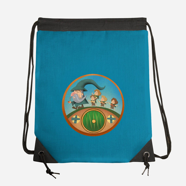 The Road Goes On-None-Drawstring-Bag-DrawnByBryan