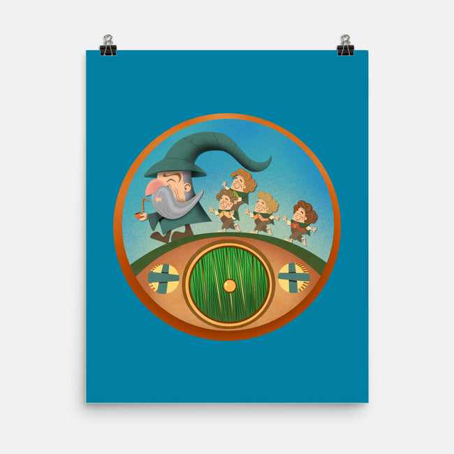 The Road Goes On-None-Matte-Poster-DrawnByBryan