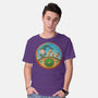The Road Goes On-Mens-Basic-Tee-DrawnByBryan