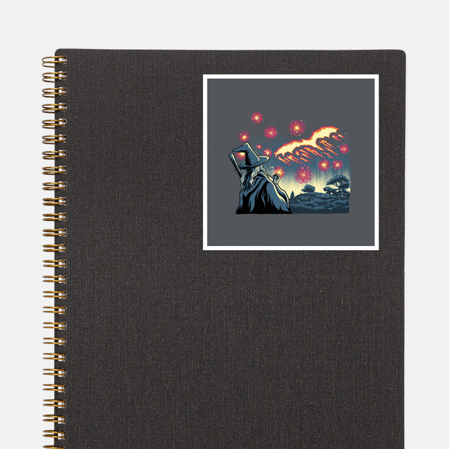 Fireworks And Magic-None-Glossy-Sticker-rmatix