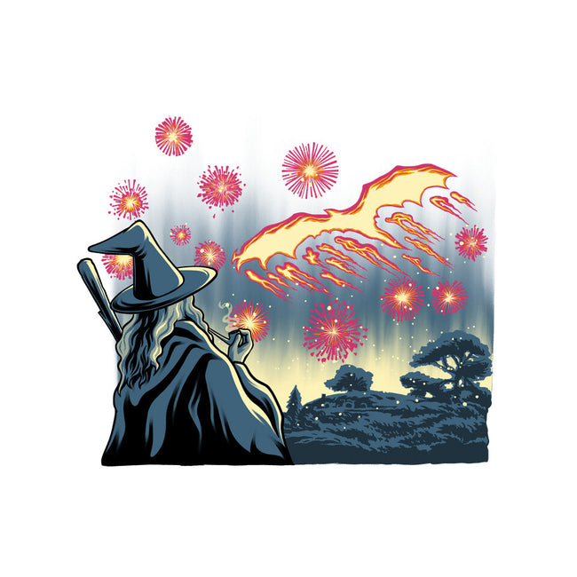 Fireworks And Magic-Unisex-Basic-Tee-rmatix