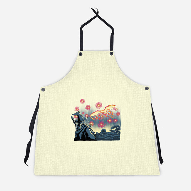 Fireworks And Magic-Unisex-Kitchen-Apron-rmatix