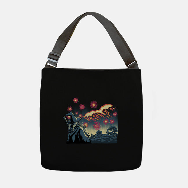 Fireworks And Magic-None-Adjustable Tote-Bag-rmatix