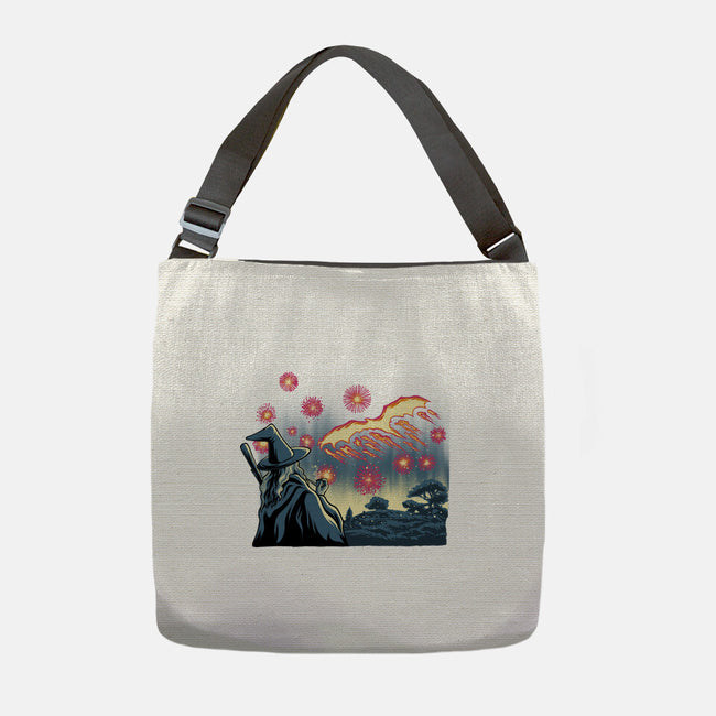 Fireworks And Magic-None-Adjustable Tote-Bag-rmatix