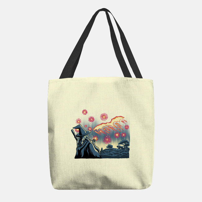 Fireworks And Magic-None-Basic Tote-Bag-rmatix