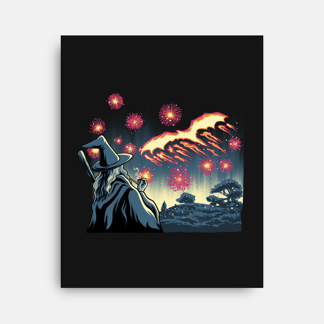 Fireworks And Magic-None-Stretched-Canvas-rmatix