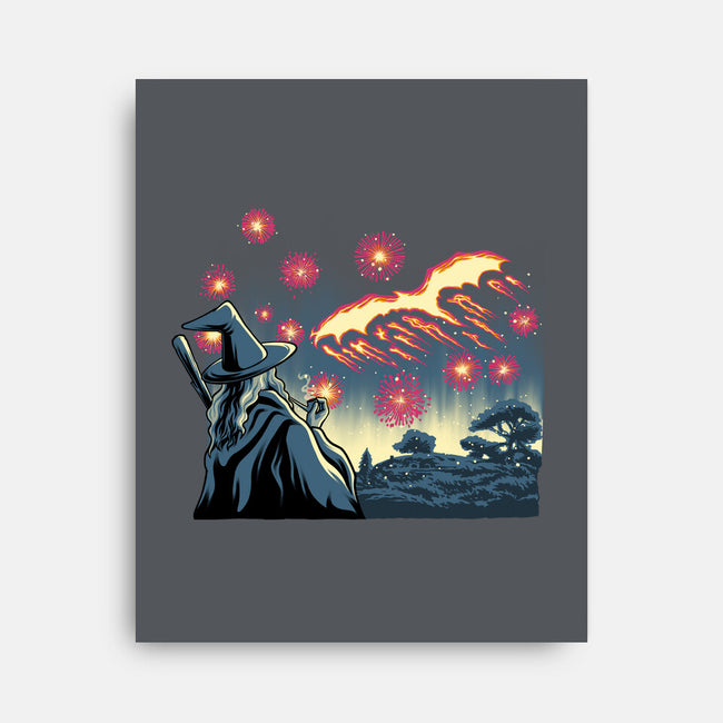 Fireworks And Magic-None-Stretched-Canvas-rmatix