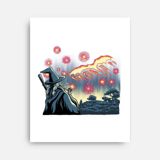 Fireworks And Magic-None-Stretched-Canvas-rmatix