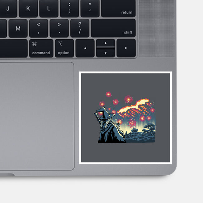 Fireworks And Magic-None-Glossy-Sticker-rmatix