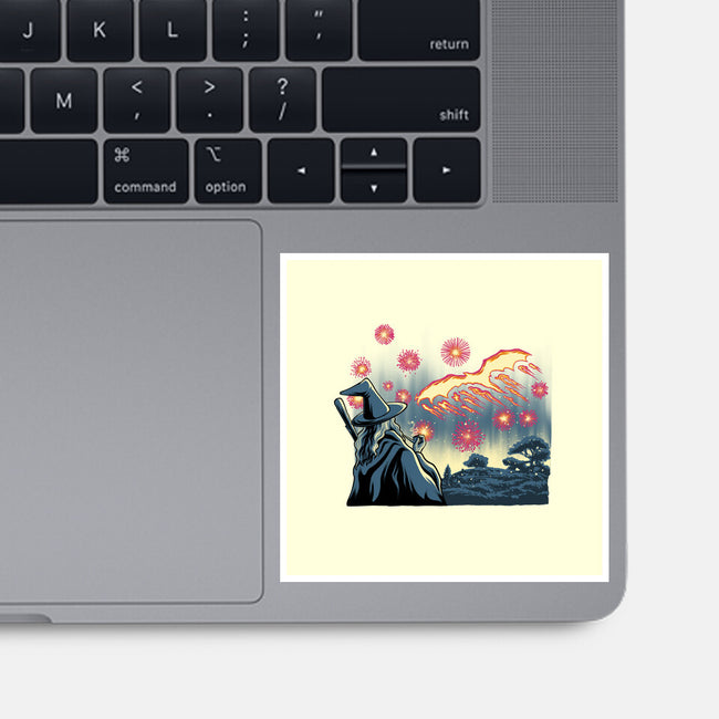 Fireworks And Magic-None-Glossy-Sticker-rmatix