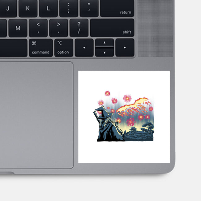 Fireworks And Magic-None-Glossy-Sticker-rmatix