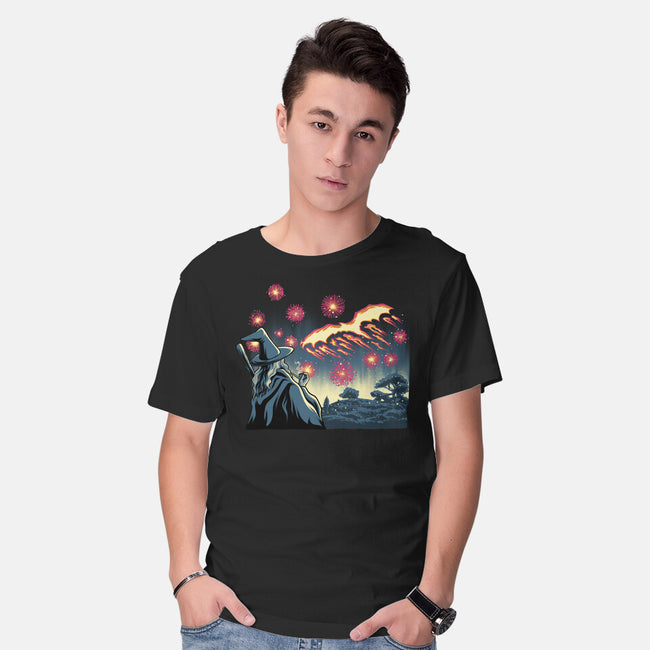 Fireworks And Magic-Mens-Basic-Tee-rmatix