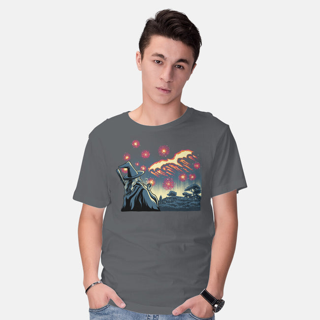 Fireworks And Magic-Mens-Basic-Tee-rmatix