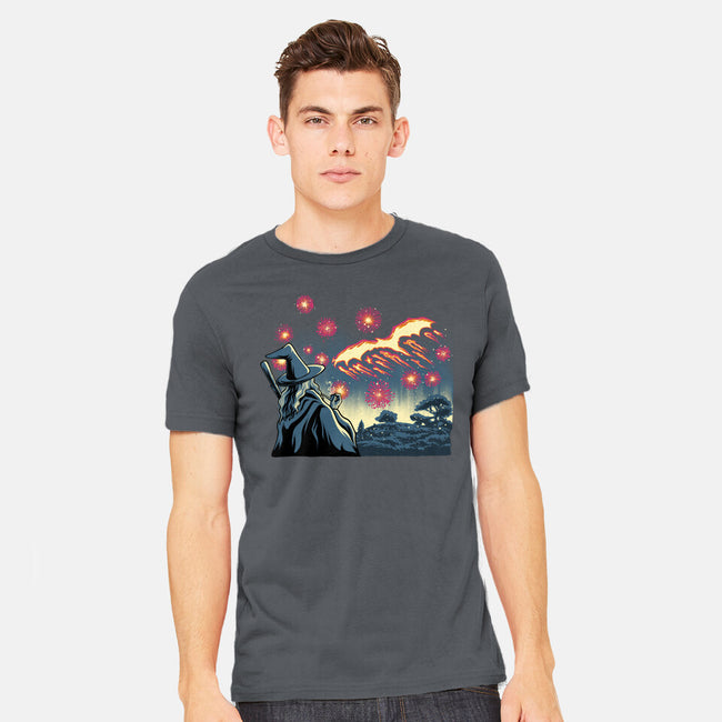 Fireworks And Magic-Mens-Heavyweight-Tee-rmatix