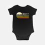 Retro Middle Earth-Baby-Basic-Onesie-DrMonekers