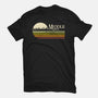 Retro Middle Earth-Womens-Fitted-Tee-DrMonekers
