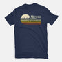 Retro Middle Earth-Womens-Fitted-Tee-DrMonekers