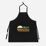 Retro Middle Earth-Unisex-Kitchen-Apron-DrMonekers