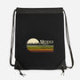 Retro Middle Earth-None-Drawstring-Bag-DrMonekers