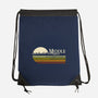 Retro Middle Earth-None-Drawstring-Bag-DrMonekers