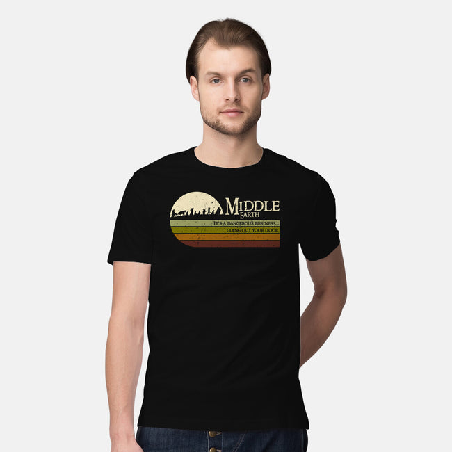 Retro Middle Earth-Mens-Premium-Tee-DrMonekers