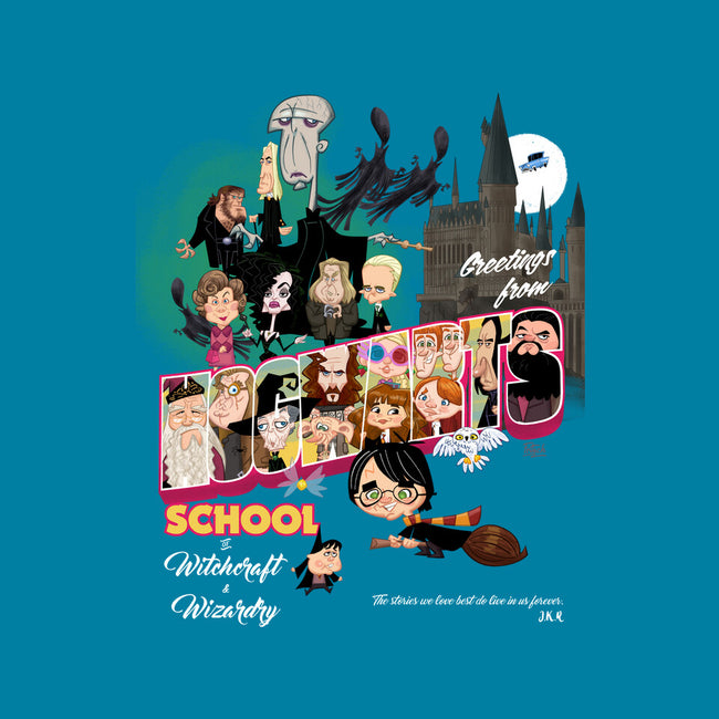 Greetings From Hogwarts School-None-Adjustable Tote-Bag-Fritsch