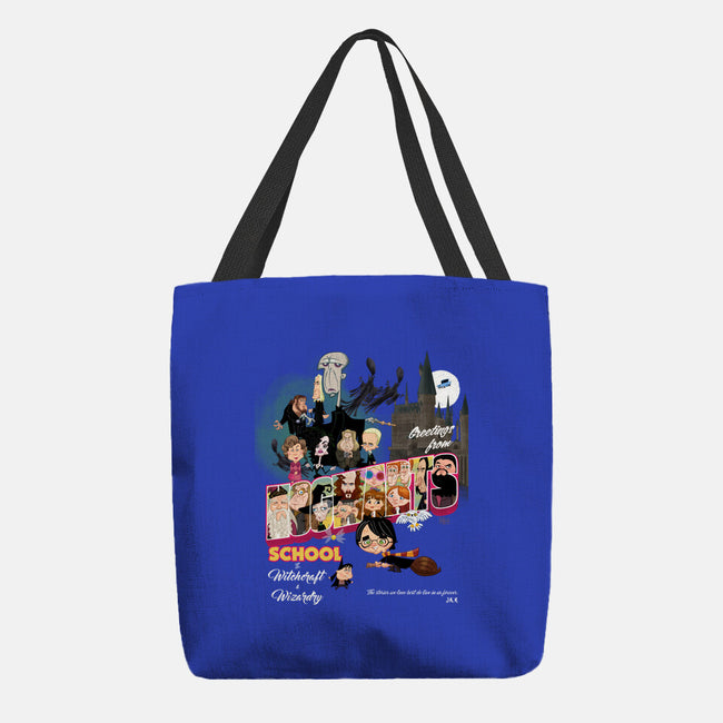 Greetings From Hogwarts School-None-Basic Tote-Bag-Fritsch