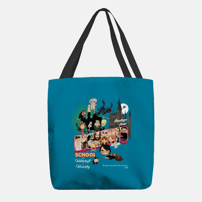 Greetings From Hogwarts School-None-Basic Tote-Bag-Fritsch
