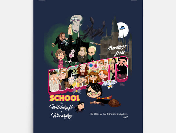 Greetings From Hogwarts School