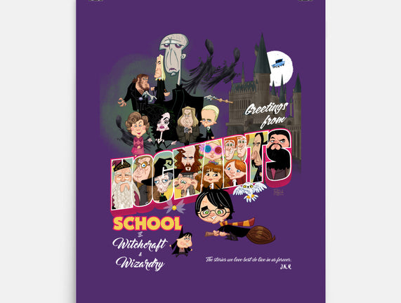 Greetings From Hogwarts School