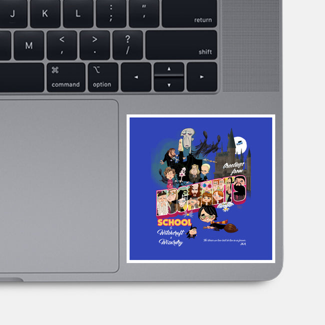 Greetings From Hogwarts School-None-Glossy-Sticker-Fritsch