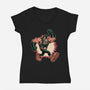 Break You-Womens-V-Neck-Tee-P1yu5h