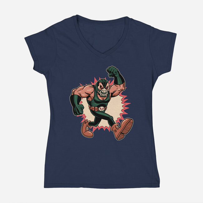 Break You-Womens-V-Neck-Tee-P1yu5h