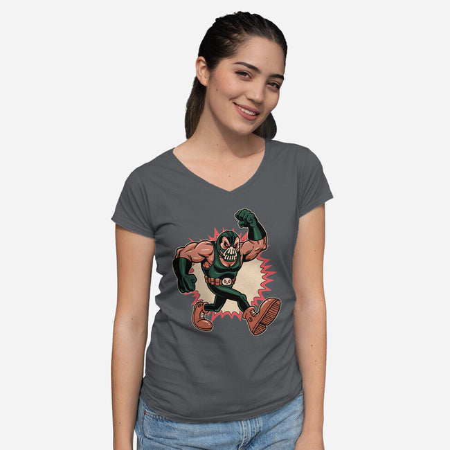 Break You-Womens-V-Neck-Tee-P1yu5h