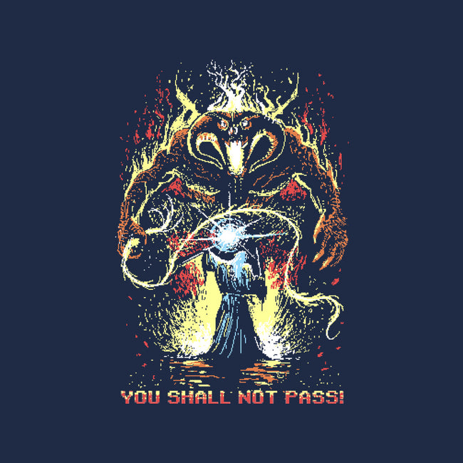 Pixel Balrog-Womens-Fitted-Tee-zascanauta