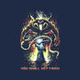 Pixel Balrog-Womens-Fitted-Tee-zascanauta