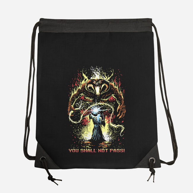 Pixel Balrog-None-Drawstring-Bag-zascanauta