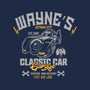 Wayn's Garage-Womens-Fitted-Tee-CarloJ1956