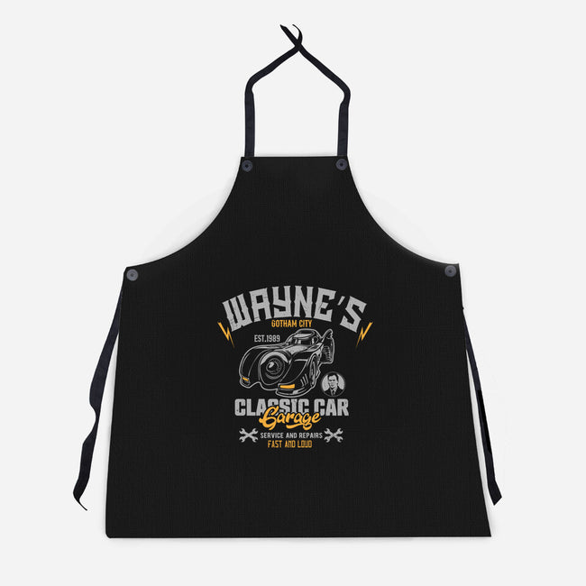 Wayn's Garage-Unisex-Kitchen-Apron-CarloJ1956