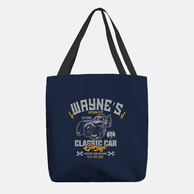 Wayn's Garage-None-Basic Tote-Bag-CarloJ1956