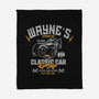 Wayn's Garage-None-Fleece-Blanket-CarloJ1956